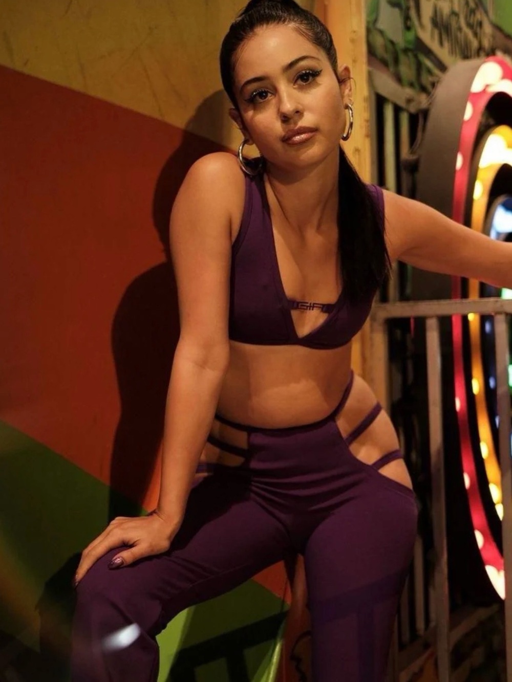 Black Pants with cutout waist (inspired by maddy perez on euphoria)